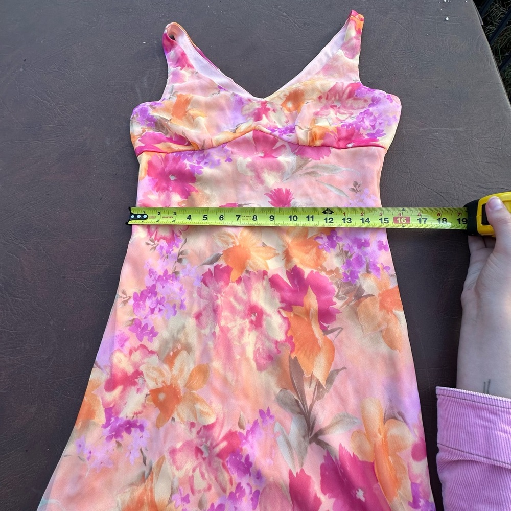 (SOLD DO NOT BUY) Vintage Y2K Floral Coquette Dress - Picture 5 of 9